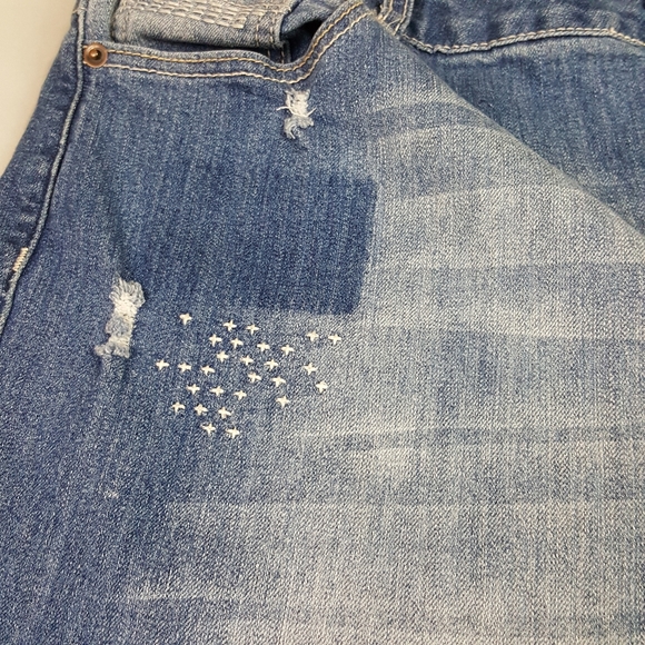 Ashley Stewart deconstructed jeans size 18 - Picture 8 of 8